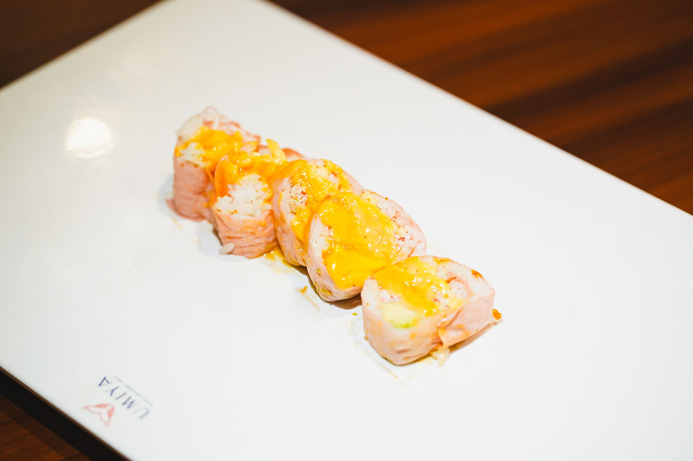 Mango Delight Roll at Umiya Raleigh